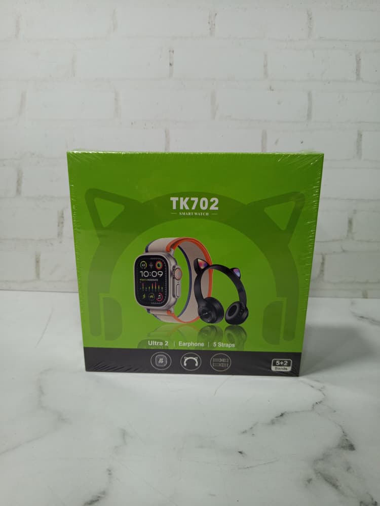 ساعت هوشمند و هدفون TK702 