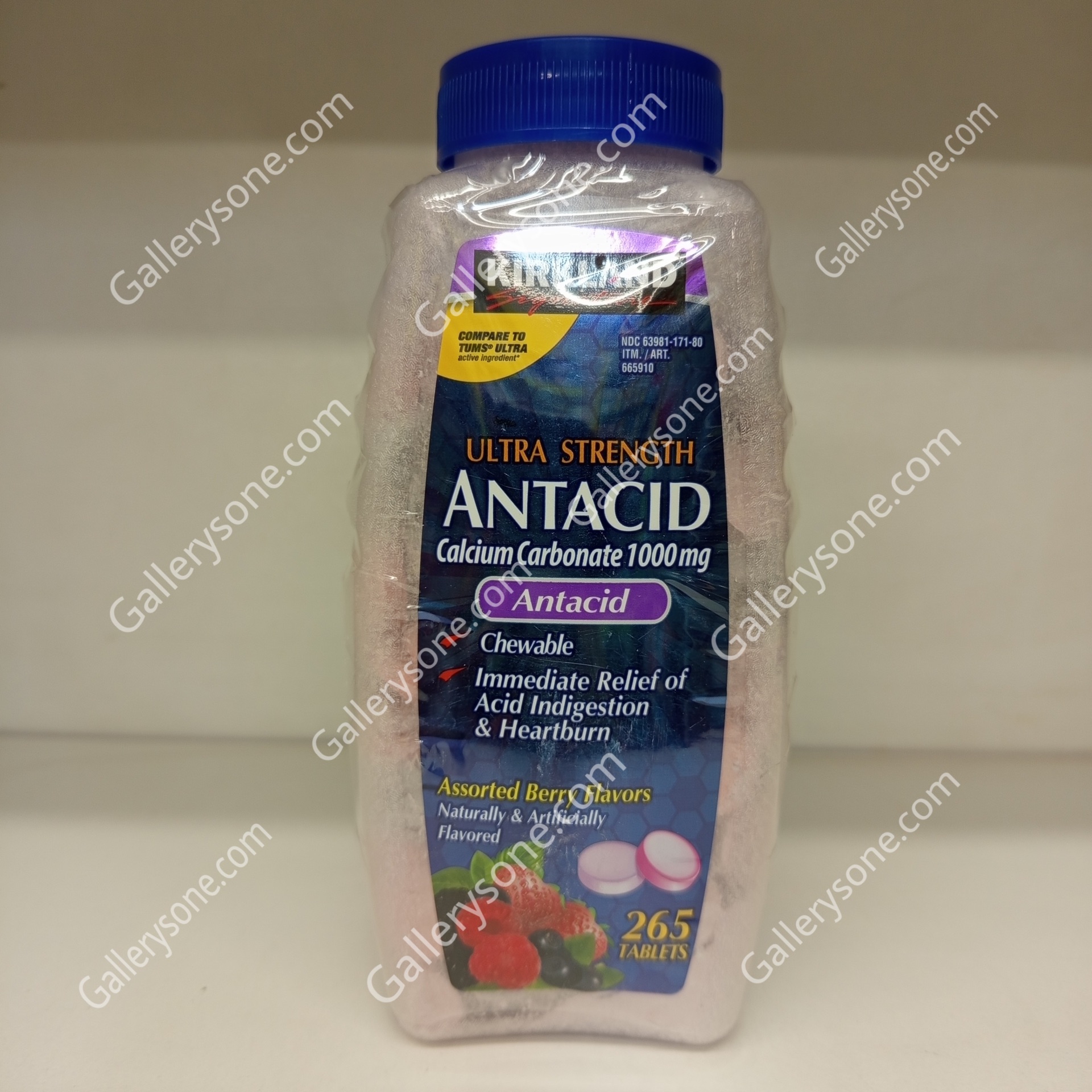 آنتی‌اسید کلسیم کربنات کرکلند Kirkland Ultra Strength Antacid